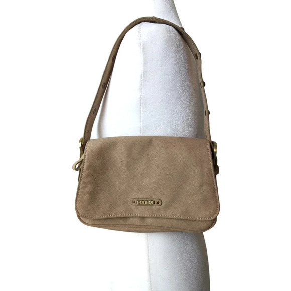 Y2K 2000s Tan Studded Mini Bag - Picture 11 of 12